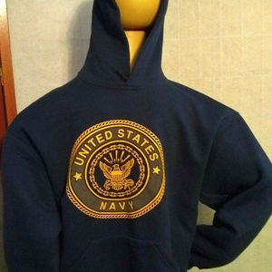 United States Navy Hoodie -  Medium